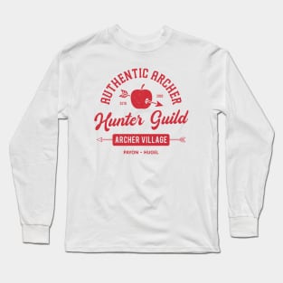 Apple Of Archer Crest Long Sleeve T-Shirt